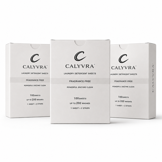 CALYVRA® Laundry Detergent Sheets — 3 Boxes | FREE DELIVERY